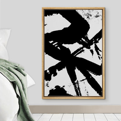 " Dark Ink Stroke Display "