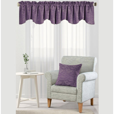 Cantonnière à volants 56 po Benin