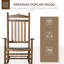 Chaise berçante à haut dossier Traditional-1509030767