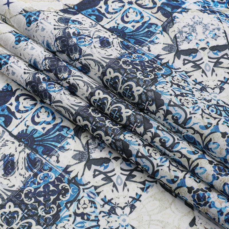 Stain Resistant Spill Proof Water Repellent Round Fabric Tablecloth Table Cover Table Cloth 180 Cm 70"