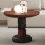 Table basse carrée en bois manufacturé Smoky Wood