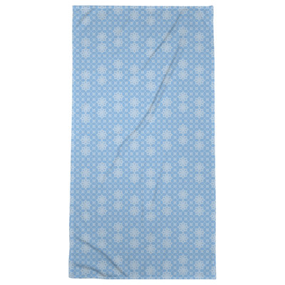 Serviette de bain classique en treillis
