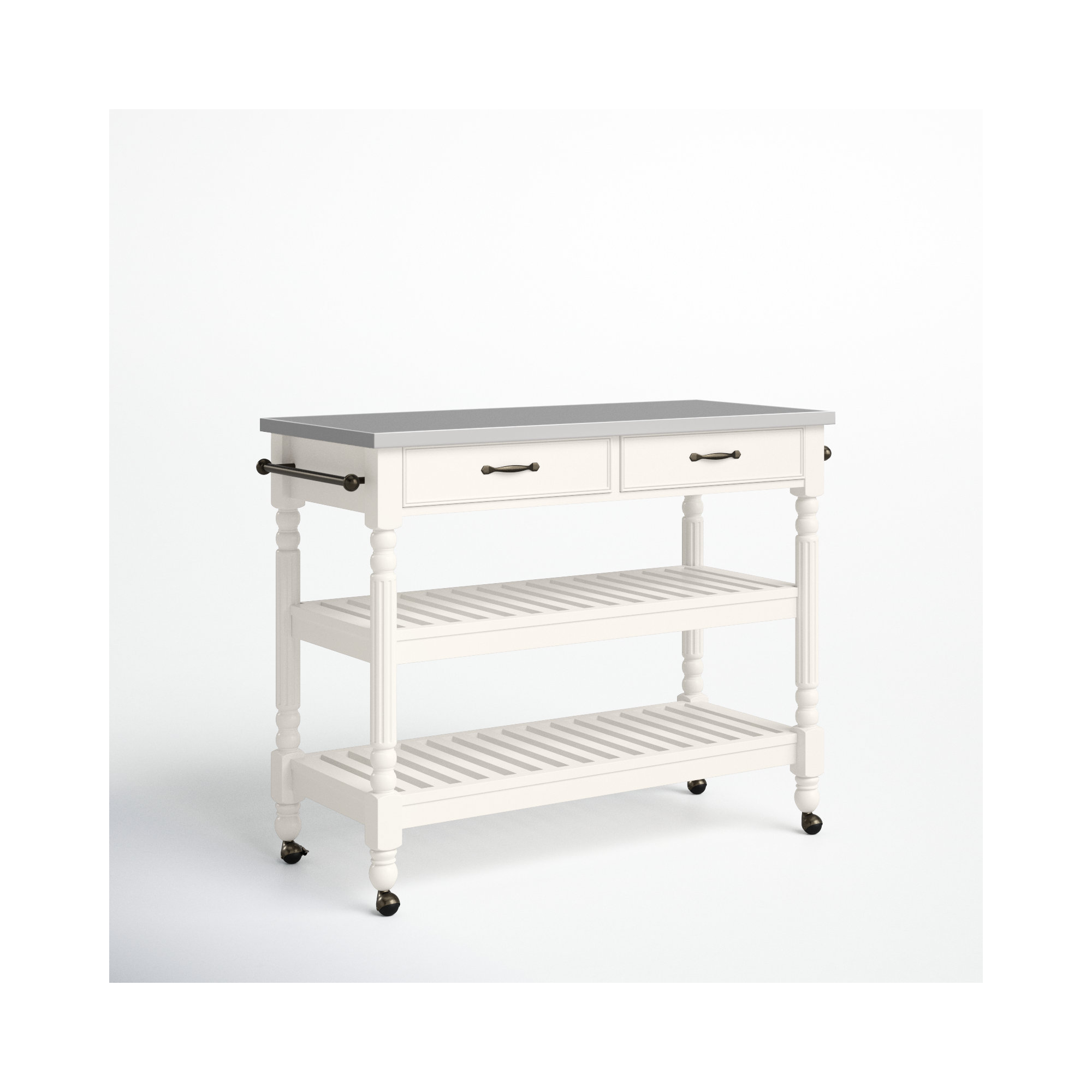 Dobbs Kitchen Cart, Off-White