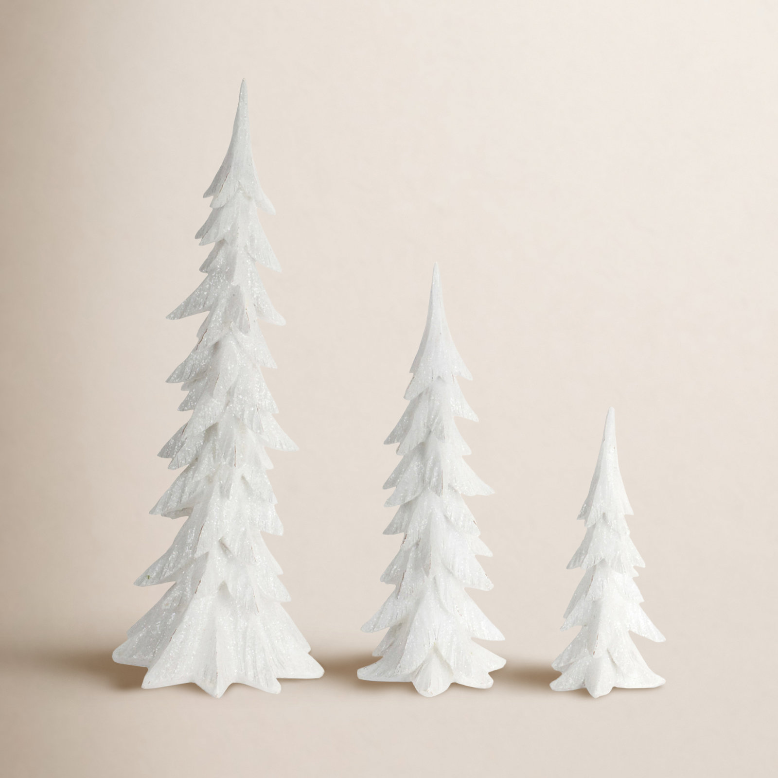 3-Piece Tabletop Christmas Tree Set