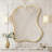 Asymmetrical Metal Framed Wall Mirror-647266853-647266855