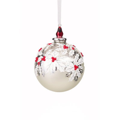 Ornement boule de boules et fleurons de la collection Starlight