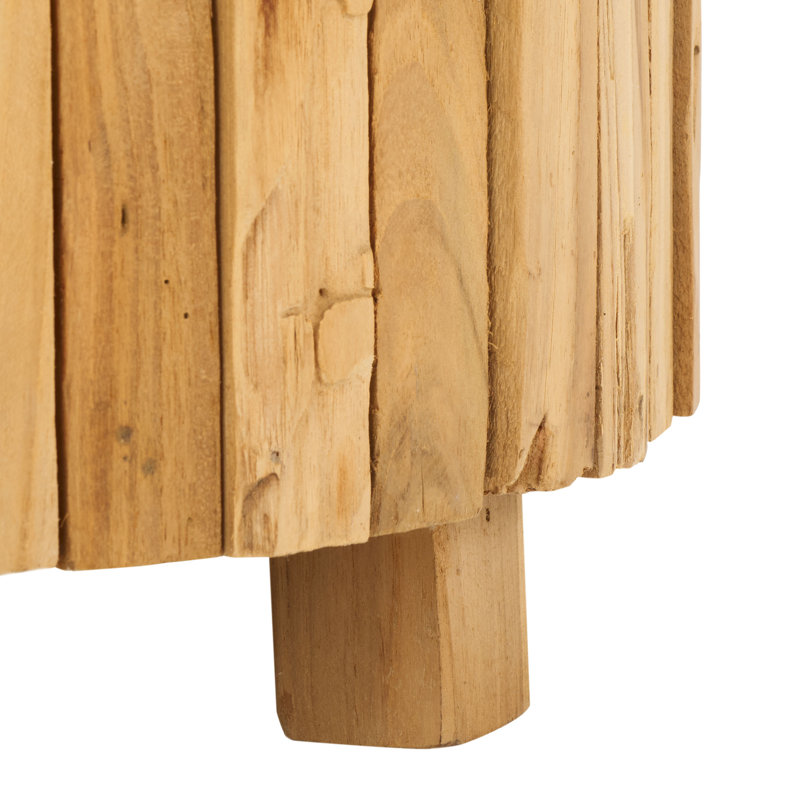 Hopper Solid Wood End Table