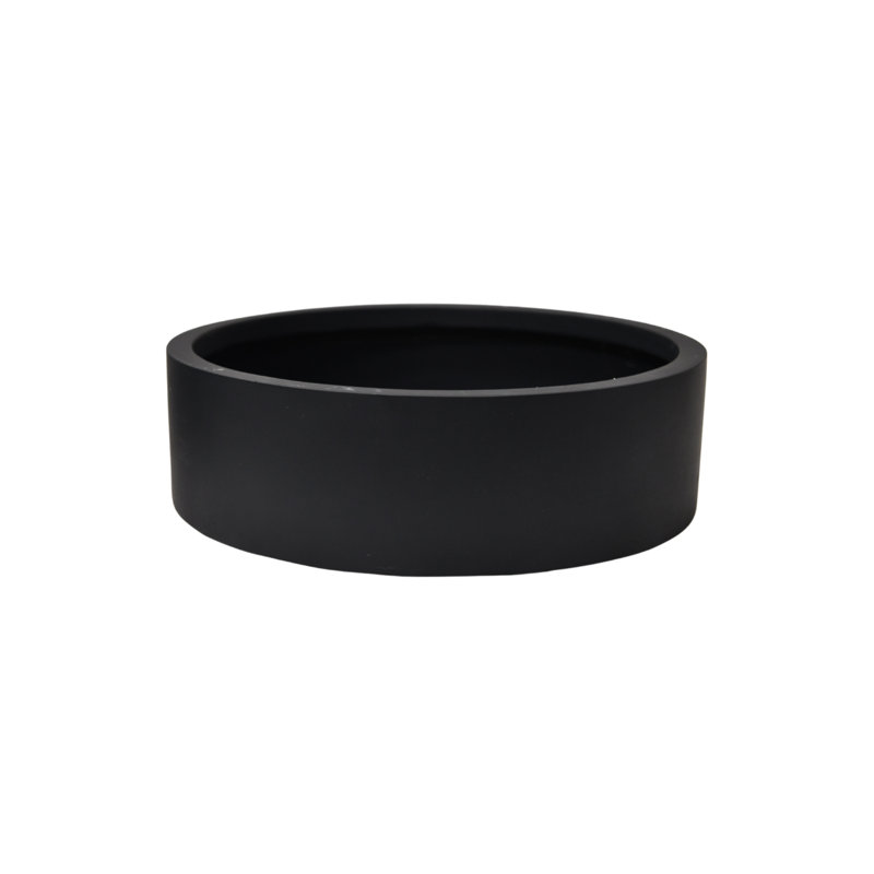 Vase de table Kali Fiberstone, H 4 po x l 17 po x P 17 po