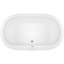 Baignoire de trempage encastrée en acrylique Designer 66 po x 42 po-9228753-88693937