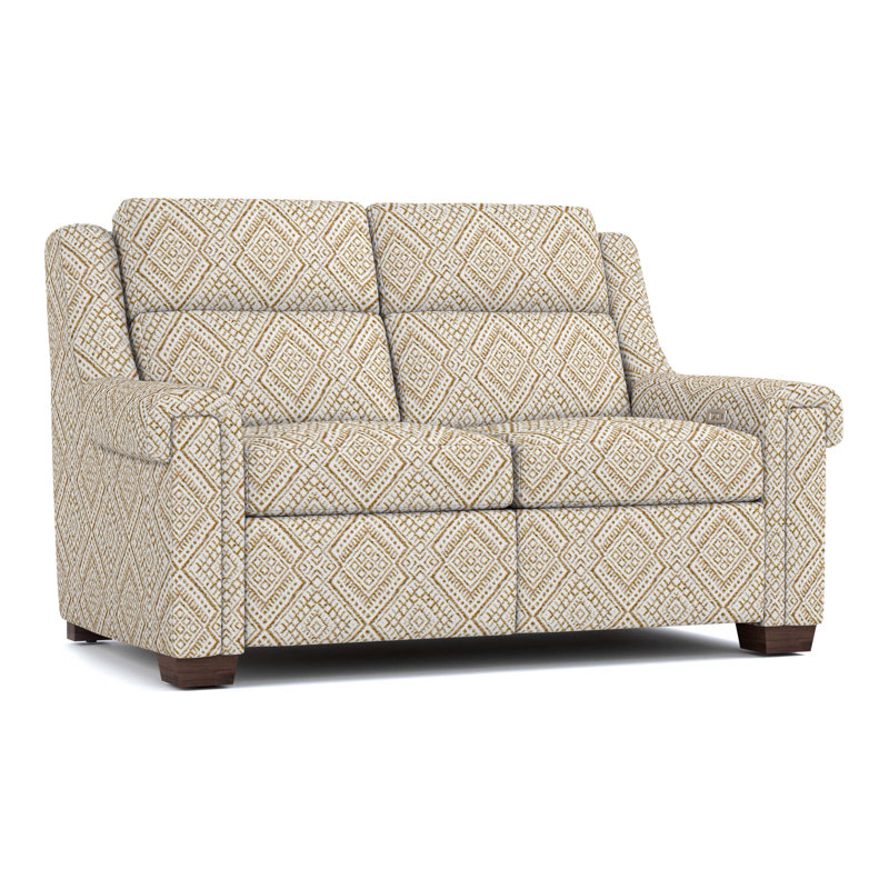Chester Reclining Loveseat, Perigold IGUAZU Camel
