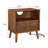 Mid Century Modern Nightstand with Multiple Functions and Stylish Design