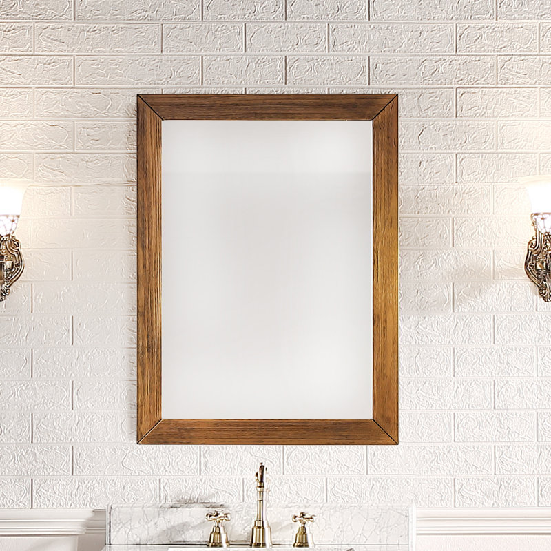 Miroir de salle de bain Claireville, H 31,5 po x l 23,6 po
