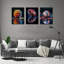 3 Piece Wrapped Canvas Print-1325663674