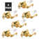 Decorative Entry Door Lever Lock Set (6-Pack Keyed Alike With 12 Keys)