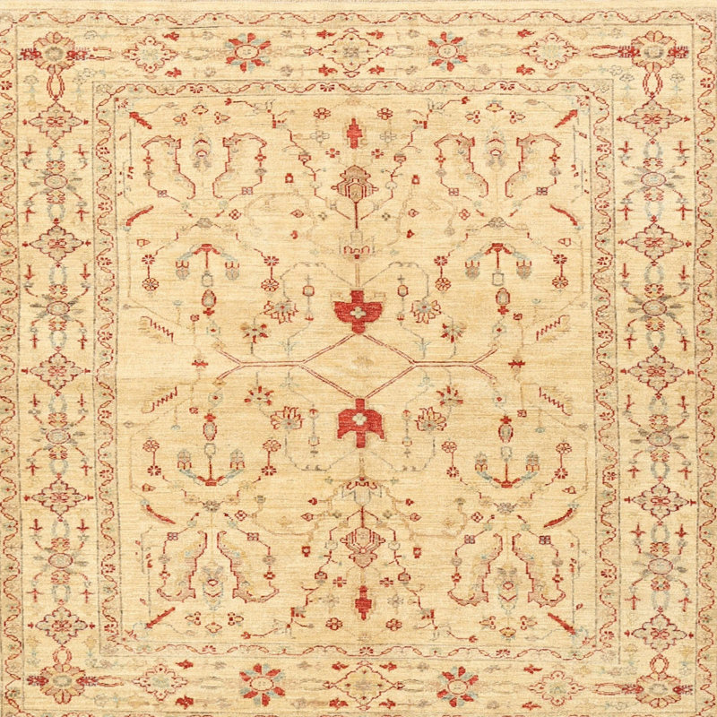 Martinique Oriental Indoor Rug, Square 5'