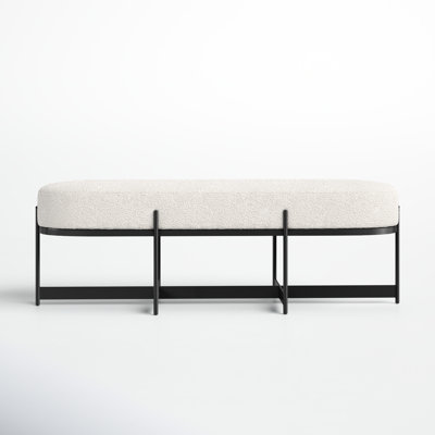 Jinny Polyester Upholstered Bench