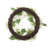 6pc Faux Hydrangea 18" Tall Wreath