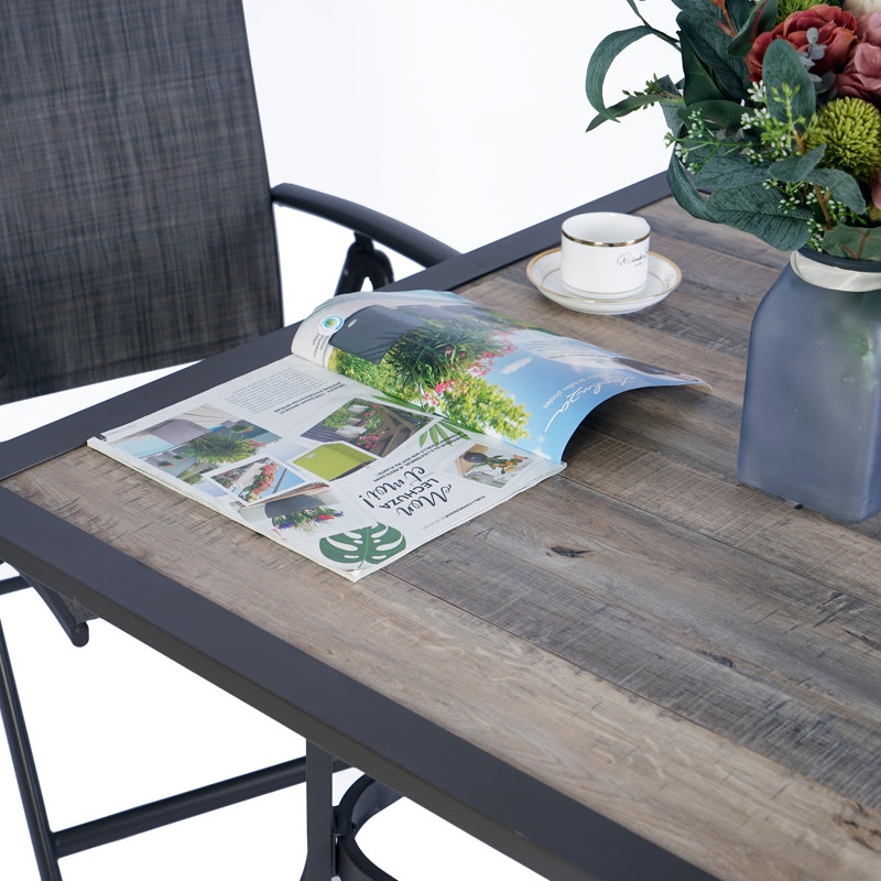 4 - Person Patio Dining Set with Square Table