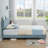 Twin Size Bed Frames With Storage Headboard