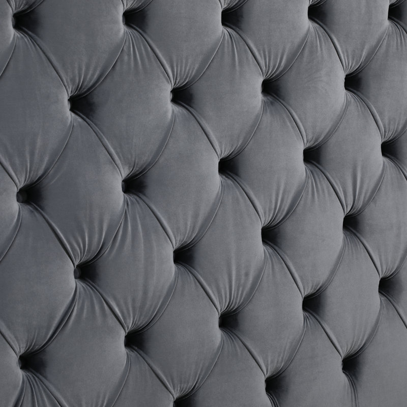 Elen Tufted Velvet Bed