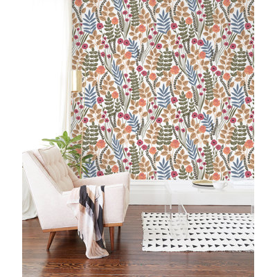 Angelastro Peel & Stick Wallpaper Floral Roll