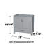 Sheffield 36" Single Bathroom Vanity Base Only-31336877