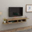 Floating TV Stand With Shelves Linet-72768686