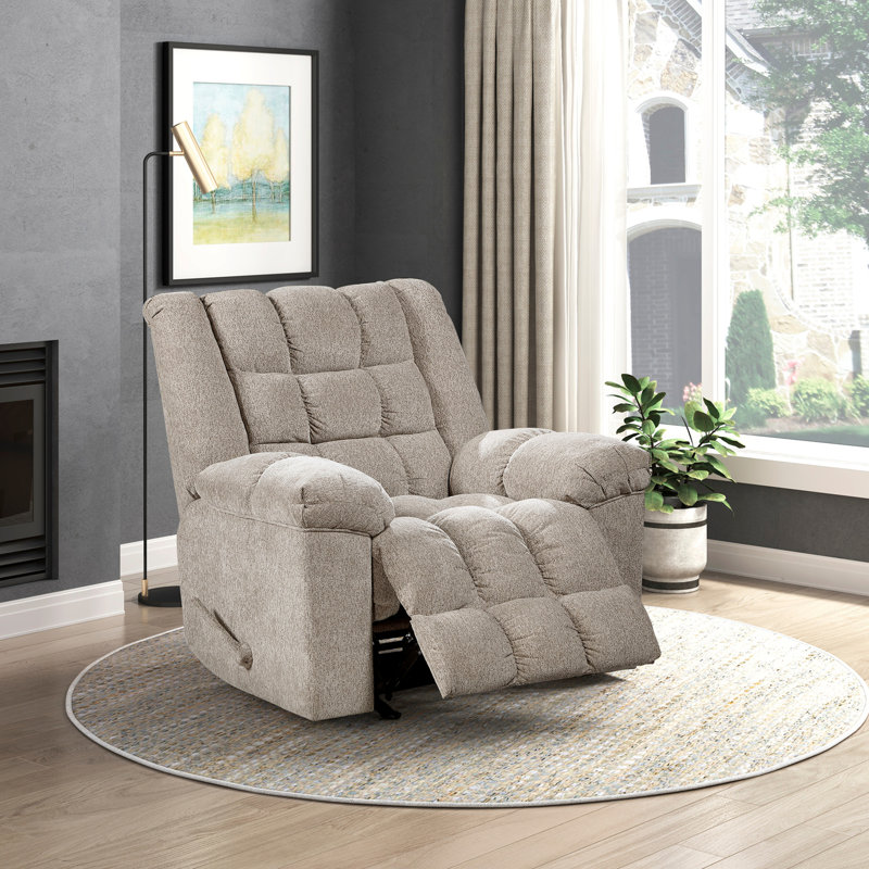 Fauteuil inclinable Gentle, Marron clair