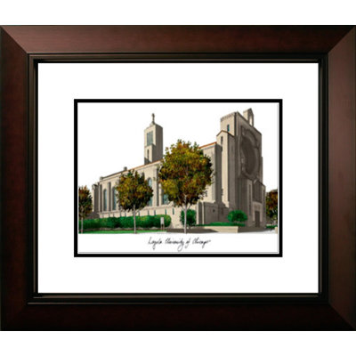 NCAA Loyola Chicago Ramblers Legacy Alumnus Lithograph Picture Frame