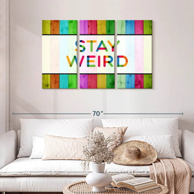 Ashelle Stay Weird Typography