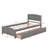 Twin Size Platform Bed With Drawers-1648877622