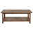 Geddies Wood Coffee Table with Shelf Distressed Brown-1738164221
