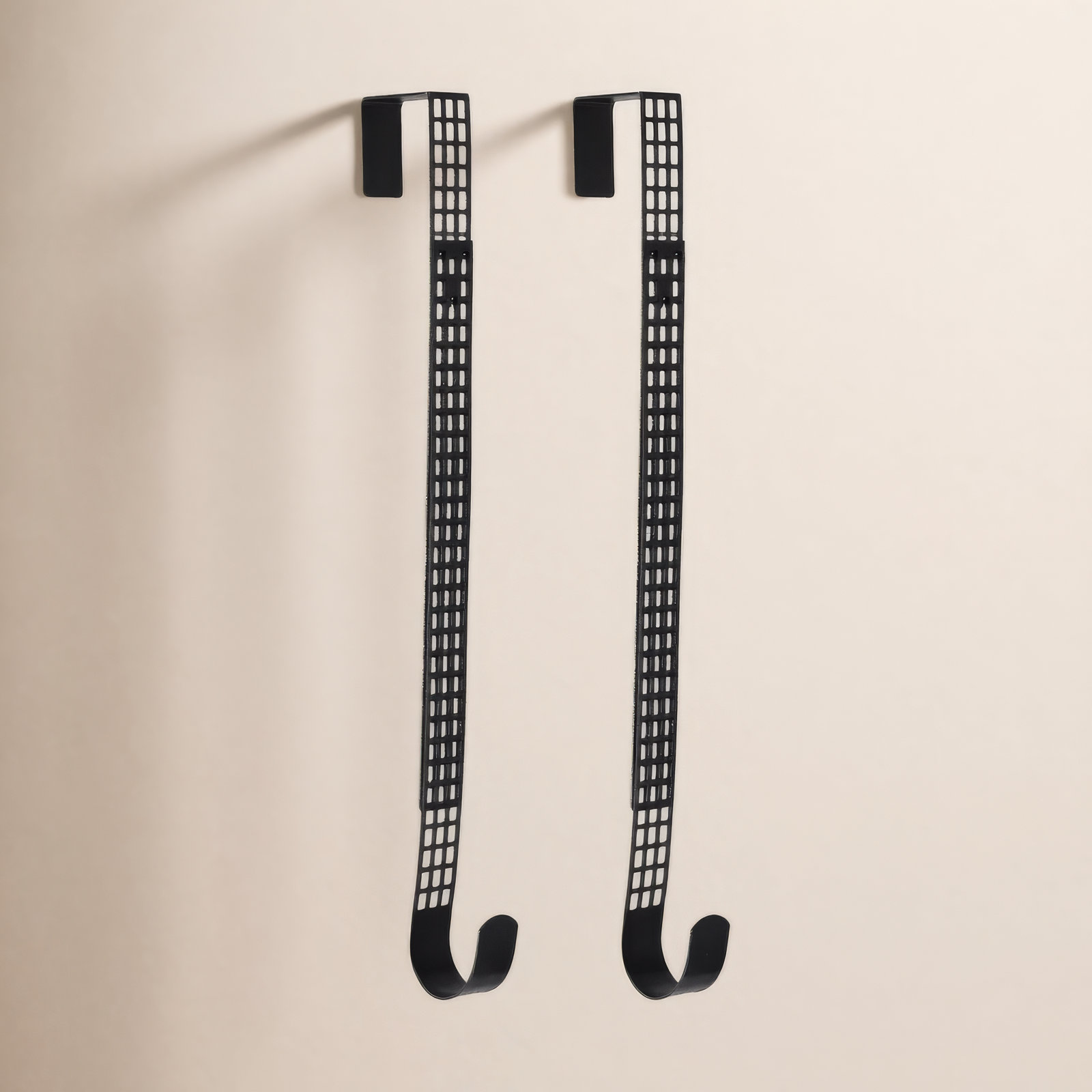 Hook and Lattice Wreath Hanger, 15.75" H x 4.33" W x 1.18" D