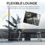 185 cm Long Chaise Lounge Set