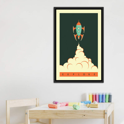 Explorez II, art encadré pour enfants