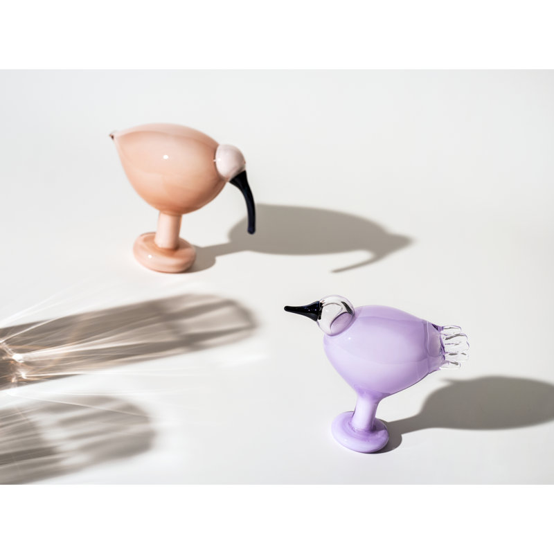 Birds by Toikka Ibis Bird Figurine, Pink