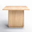 Round Off 88'' Solid Wood Dining Table-1019880256