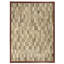 Hermes Cowhide Geometric Area Rug-1049836409