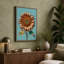 Sunflower Study Botanical - Wrapped Canvas-765241952-765241957