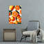 «Vibrant Oranges», art abstrait de fruits tropicaux-129151571