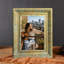 Cadre 3 pièces classique doré antique pour photos et décor de hall d'entrée 8 po x 10 po