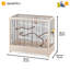 50cm Wood Flat Top Table Top Bird Cage with Stand