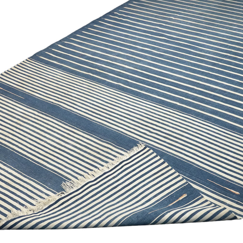 Dhurrie Hand Woven Wool Area Rug