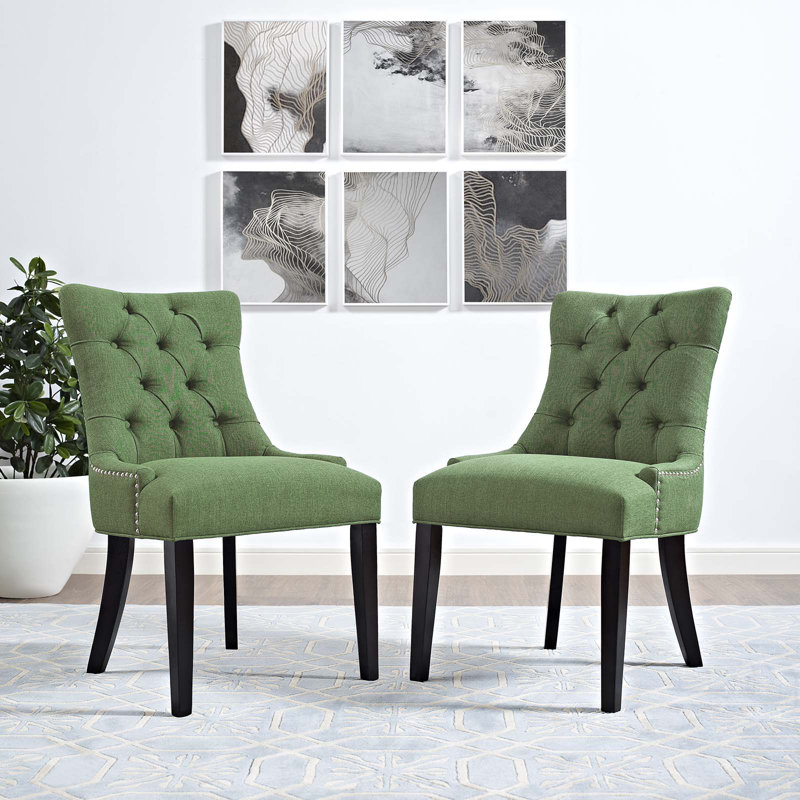 Chaise de salle à manger Regent, vert