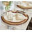Penman Handmade Round Beaded Placemats Set of 4 – 14-inch Scratch-Resistant Table Decor Christmas Gift-1381888583