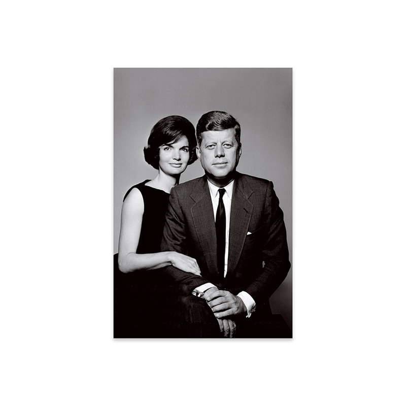 " John & Jackie Kennedy Portrait " by Unknown Artist