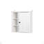 Armoire murale de salle de bain en bois avec porte 20,86 po x 5,71 po x 20 po