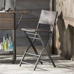 Akshaye Outdoor 28'' Bar Stool