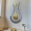 Ayatul Kursi Tulip-Shaped Shiny Metal Wall Art-355770565