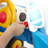 Grow'n Up Mister Coupe - Kids Ride-On Toy Car with Push Handle, Personalizable Driver's ID, Trunk Storage & Working Horn - Indoor/Outdoor Stable Foot-to-Floor Toy for Toddlers